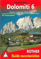 Couverture du livre « Dolomiti 6 » de Franz Hauleitner aux éditions Rother