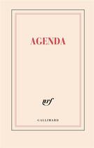 Couverture du livre « Agenda littéraire (édition 2022) » de  aux éditions Gallimard