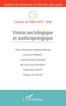 Couverture du livre « Cahiers de l'IREA : vision sociologique et anthropologique » de Cahiers De L'Irea 21 aux éditions Editions L'harmattan