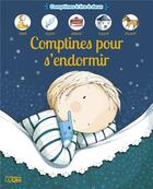 Couverture du livre « Comptines pour s'endormir » de Virginie Aladjidi et Caroline Pellissier et Mayalen Goust aux éditions Lito