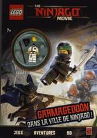 Couverture du livre « Lego - The Ninjago movie ; Garmageddon à Ninjago City ! » de  aux éditions Carabas