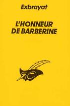 Couverture du livre « L'Honneur De Barberine » de Charles Exbrayat aux éditions Editions Du Masque
