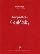 Couverture du livre « Melanges ola el aguizi » de Haikal Fayzah aux éditions Ifao
