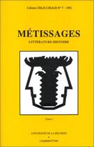 Couverture du livre « Métissages t.1 » de  aux éditions L'harmattan