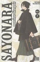 Couverture du livre « Sayonara Monsieur Désespoir Tome 7 » de Kohji Kumeta aux éditions Pika