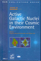 Couverture du livre « Jenam 99 toulouse, france, september 7-9, 1999 - active galactic nuclei in their cosmic environment » de Helene Sol aux éditions Edp Sciences