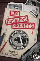 Couverture du livre « Thirds t.10 : les dossiers secrets t.1 » de Charlie Cochet aux éditions Mxm Bookmark