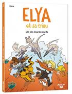 Couverture du livre « Elya et sa tribu t.3 : l'île des lézards géants » de Milena Picard aux éditions Auzou