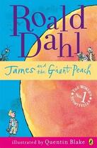 Couverture du livre « JAMES AND THE GIANT PEACH » de Roald Dahl aux éditions Puffin Uk