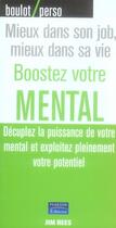 Couverture du livre « Boostez votre mental » de Jim Rees aux éditions Pearson