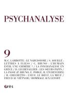 Couverture du livre « Psychanalyse t.9 » de  aux éditions Eres