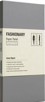 Couverture du livre « Paper panel mens figure » de Fashionary aux éditions Fashionary