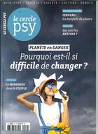 Couverture du livre « Le cercle psy n 34 planete en danger - sept./octobre/novembre - 2019 » de  aux éditions Sciences Humaines