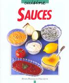 Couverture du livre « Sauces » de Cornelia Adam aux éditions Hachette Pratique