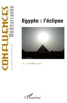 Couverture du livre « Egypte : l'éclipse » de  aux éditions L'harmattan