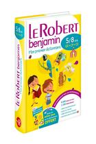 Couverture du livre « Mon premier dictionnaire Le Robert benjamin ; grande section, CP, CE, 5/8 ans » de  aux éditions Le Robert