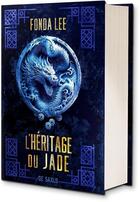 Couverture du livre « L'héritage du jade » de Fonda Lee aux éditions De Saxus