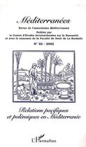 Couverture du livre « Relations pacifiques et polemiques en mediterranee - vol32 » de  aux éditions L'harmattan