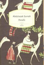 Couverture du livre « Paradis » de Abdulrazak Gurnah aux éditions Motifs