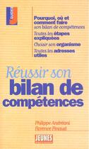 Couverture du livre « Reussir son bilan de competences » de Andreani/Pin2aud aux éditions Studyrama