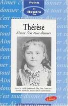 Couverture du livre « Therese point repere 1 » de  aux éditions Emmanuel