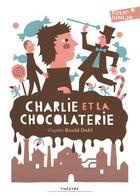 Couverture du livre « Charlie et la chocolaterie » de Roald Dahl et Richard R. George aux éditions Gallimard-jeunesse