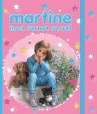Couverture du livre « Martine, mon carnet secret ; noël 2012 » de Marlier et Delahaye aux éditions Casterman