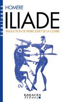 Couverture du livre « Iliade » de Homere aux éditions Albin Michel