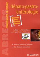 Couverture du livre « Hépato-gastro-entérologie » de  aux éditions Elsevier-masson