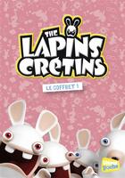 Couverture du livre « The Lapins Crétins ; coffret t.1 à t.3 » de Fabrice Ravier aux éditions Glenat Jeunesse