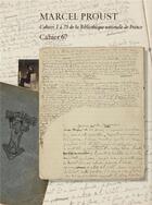 Couverture du livre « Marcel Proust ; cahier t.67 ; édition critique » de  aux éditions Brepols
