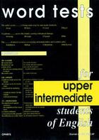 Couverture du livre « Word tests ; for upper intermediate students of english » de Turcat aux éditions Ophrys