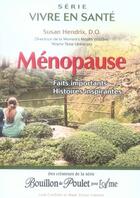 Couverture du livre « Ménopause » de Hendrix S. & Canfiel aux éditions Beliveau