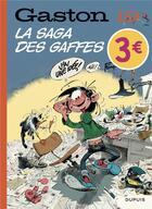 Couverture du livre « Gaston Tome 19 : la saga des gaffes » de Andre Franquin aux éditions Dupuis