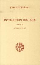 Couverture du livre « Instructions des laïcs Tome 2 » de Jonas D'Orleans aux éditions Cerf