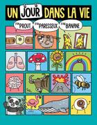 Couverture du livre « Un jour dans la vie d'un prout, d'un paresseux et d'une banane » de Mike Barfield et Jess Bradley aux éditions 1 2 3 Soleil