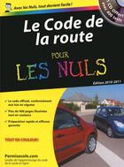 Couverture du livre « Code de route 2010 poc pr nuls » de Permisecole.Com aux éditions First