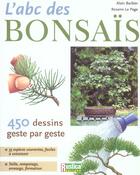 Couverture du livre « L'abc des bonsaïs » de Rosenn Le Page et Alain Barbier aux éditions Rustica