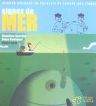 Couverture du livre « Signes de mer » de Benedicte Gourdon aux éditions Thierry Magnier