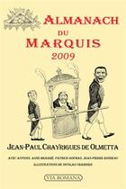 Couverture du livre « Almanach du marquis » de Philippe Almeras aux éditions Via Romana