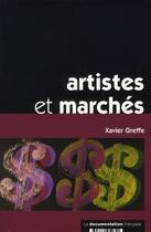 Couverture du livre « L'économie de l'art » de Xavier Greffe aux éditions Documentation Francaise