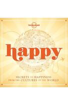 Couverture du livre « Happy » de Lonely Planet aux éditions Loney Planet Publications