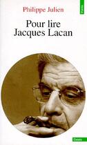 Couverture du livre « Pour lire Jacques Lacan » de Philippe Julien aux éditions Points