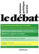 Couverture du livre « Revue Le Débat n.205 ; mai-août 2019 » de Revue Le Debat aux éditions Gallimard