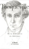 Couverture du livre « De la démocratie en amérique (monde) » de Tocqueville A D. aux éditions Flammarion