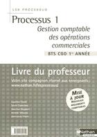 Couverture du livre « Processus 1 bts cgo 1e annee prof 2007 - gestion comptable des operations commerciales » de Cassio/Chamillard aux éditions Nathan