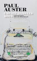 Couverture du livre « Une vie dans les mots ; conversations avec I.B. Siegumfeldt » de Paul Auster aux éditions Actes Sud