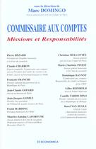 Couverture du livre « COMMISSAIRE AUX COMPTES (LE) » de Domingo/Marc aux éditions Economica