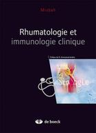 Couverture du livre « Rhumatologie et immunologie clinique » de Siraj Misbah aux éditions De Boeck Superieur