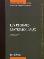 Couverture du livre « Regimes matrimoniaux (les) (édition 2004) » de Aynes/Malaurie aux éditions Lgdj
